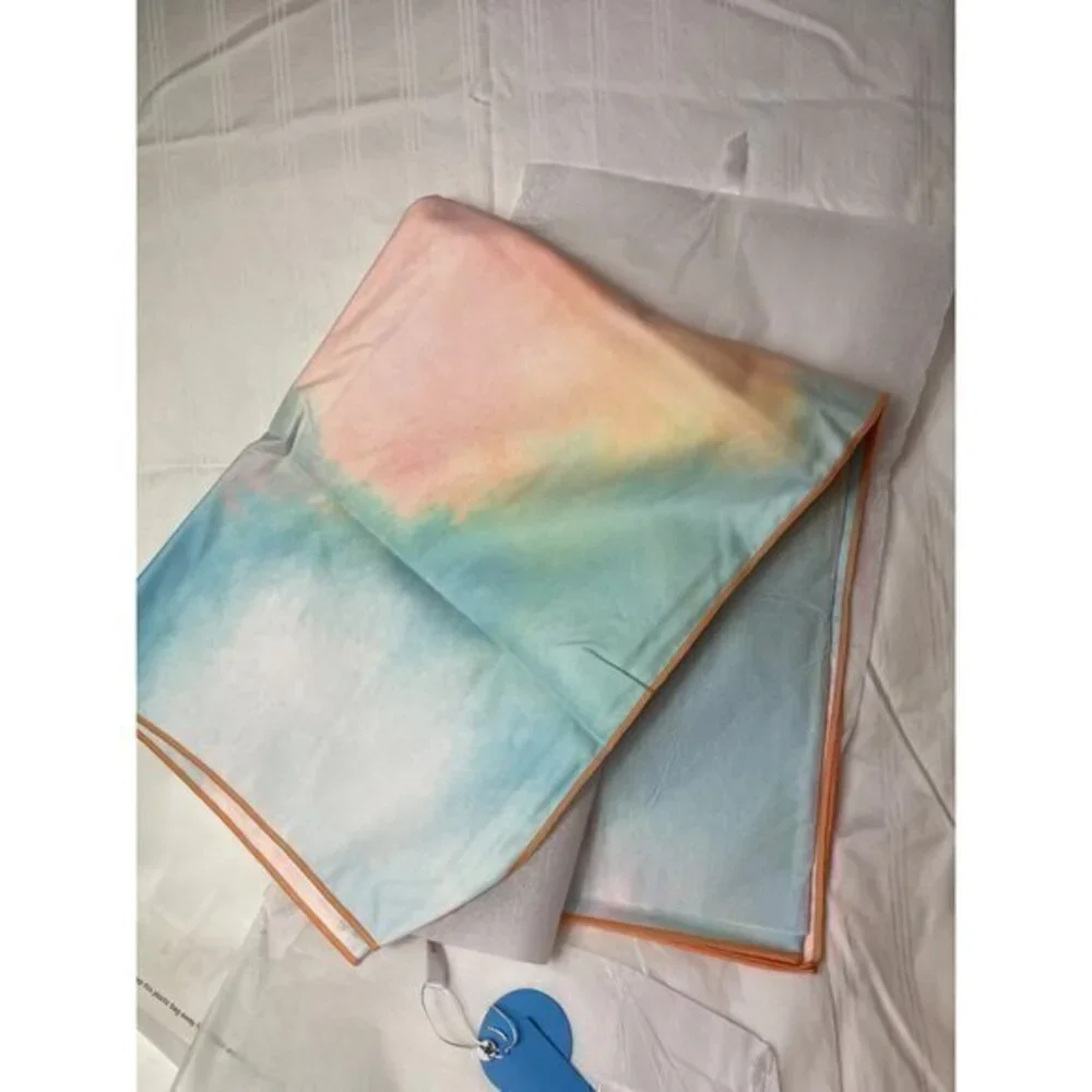 Cupshe Tie Dye Beach Towel Soft Quick Dry Yoga Towel Swimming‎ Beach Pool